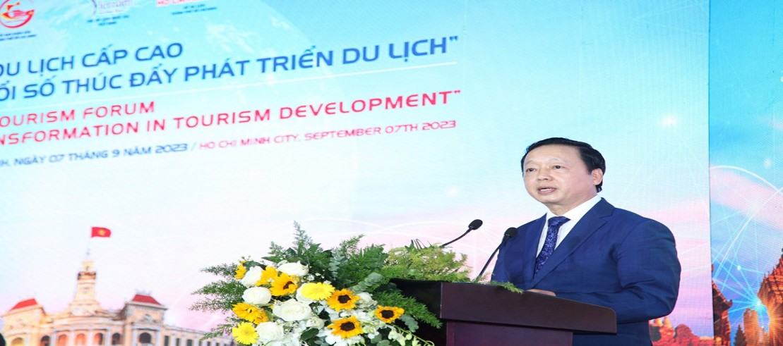 Phó Thủ tướng Trần Hồng Hà: Chính phủ kỳ vọng Du lịch sẽ trong nhóm ngành đi đầu về chuyển đổi số quốc gia