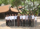 Đoàn công tác bộ ngoại giao làm việc tại Bắc Giang