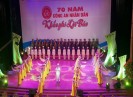 Khai mạc Liên hoan Nghệ thuật quần chúng "70 năm CAND khắc ghi lời Bác"