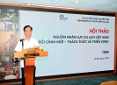 Nâng cao chất lượng, phát triển nguồn nhân lực du lịch trong bối cảnh mới