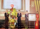 Huyện Hiệp Hòa đón nhận các bằng xếp hạng di tích, huyện NTM và Huân chương Lao động hạng Nhất